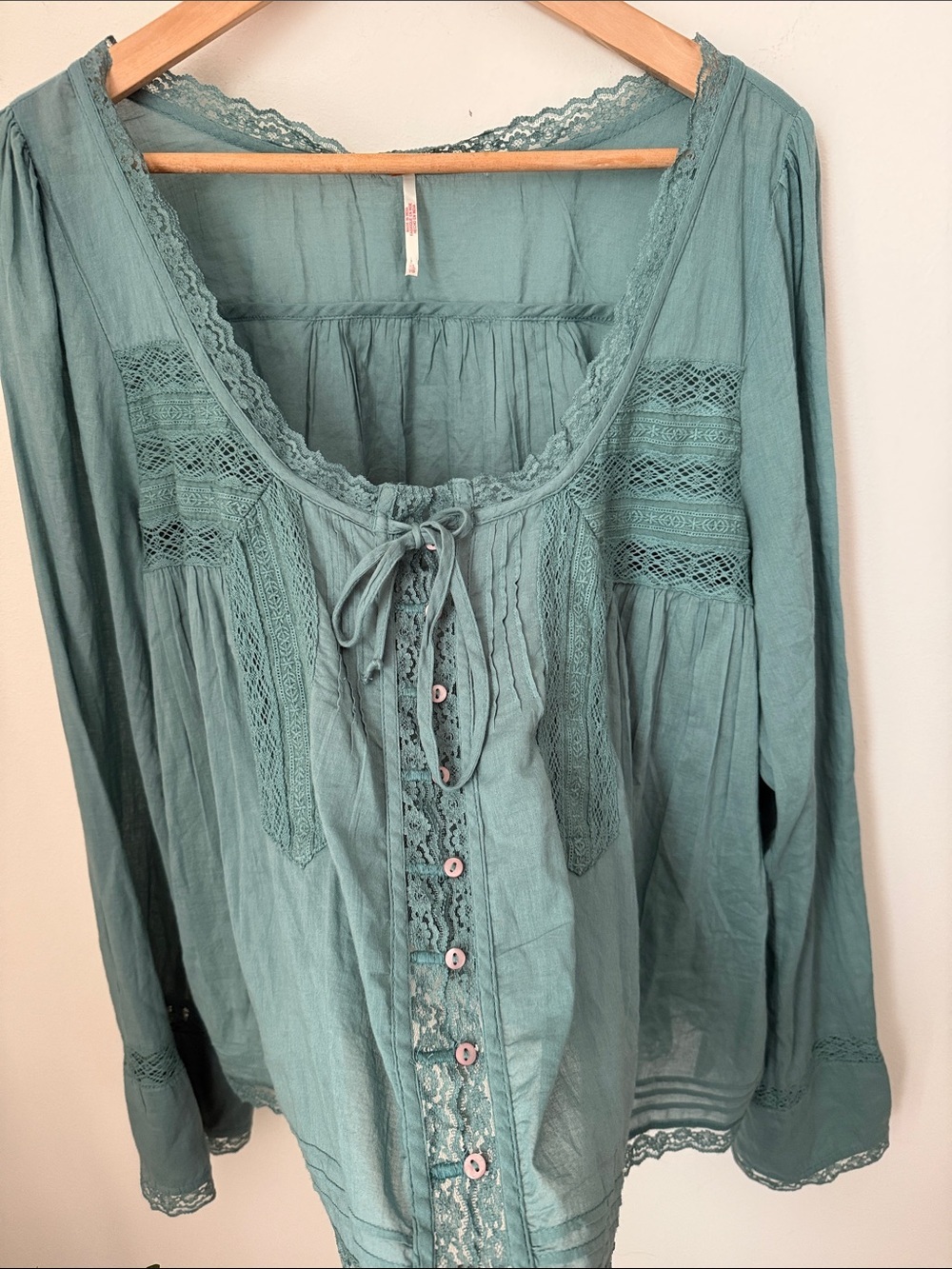 Free People Forevermore Long-Sleeve Top Size XL - Picture 7 of 13